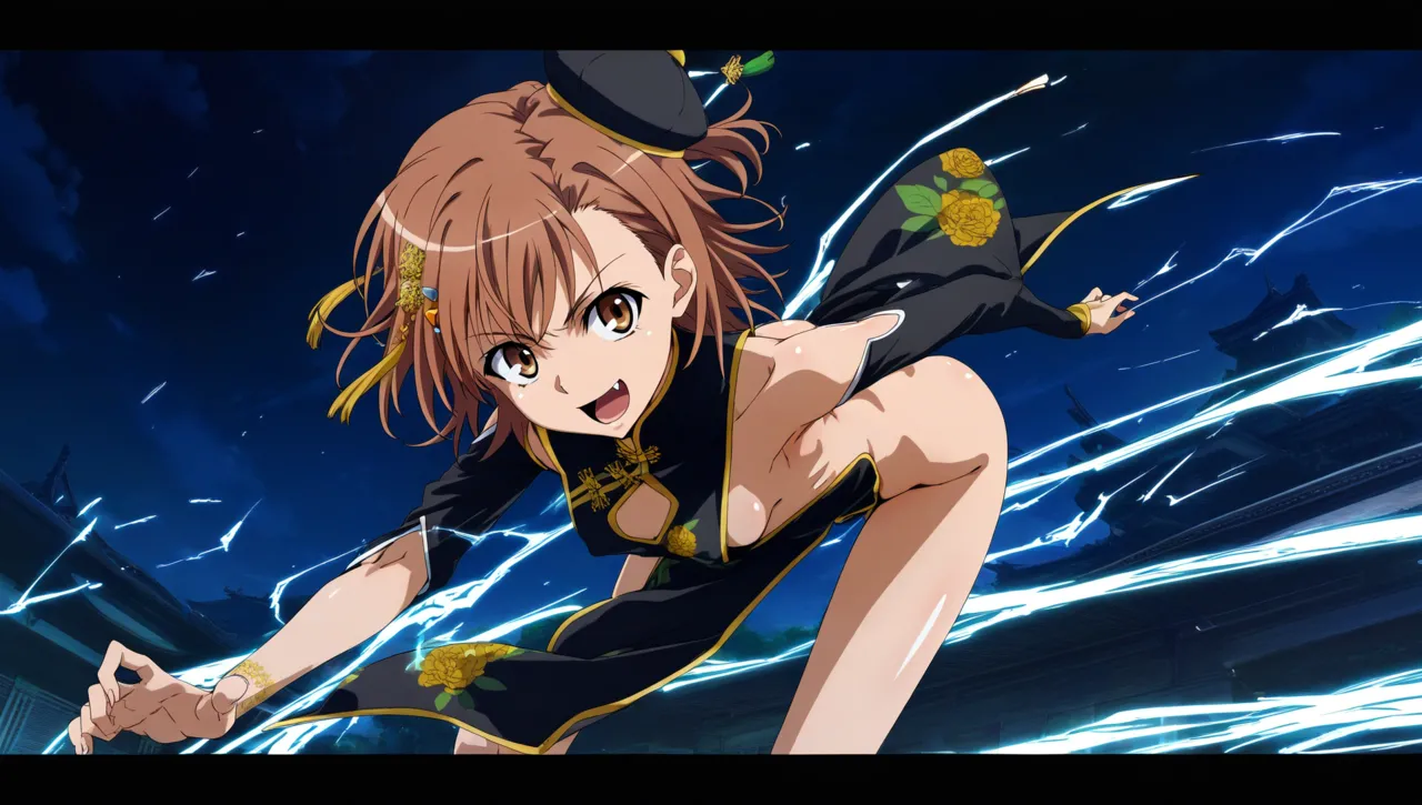 laesbkt Misaka Mikoto Chinese Zombie Cosplay NO R18 - Image 433