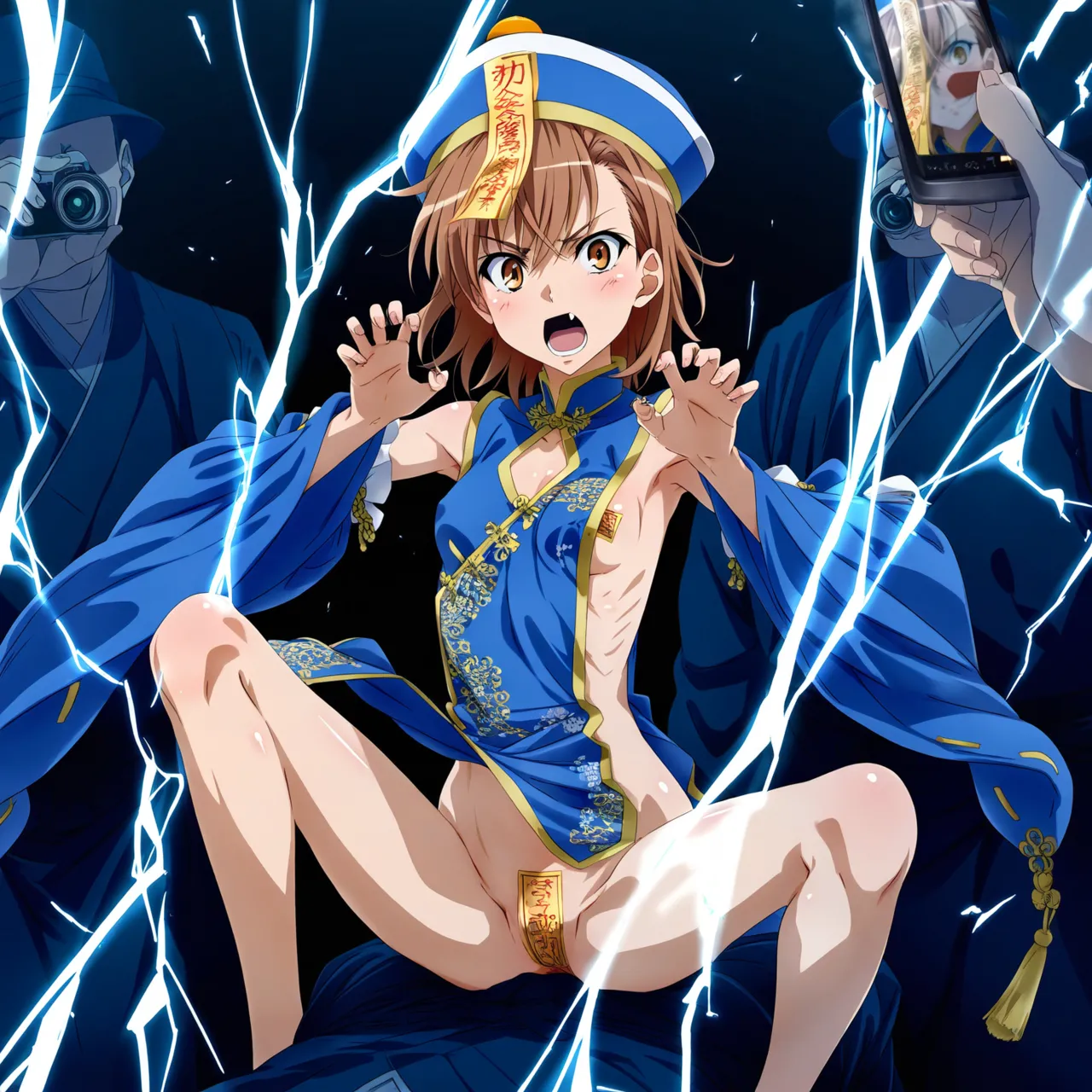 laesbkt Misaka Mikoto Chinese Zombie Cosplay NO R18 - Image 480