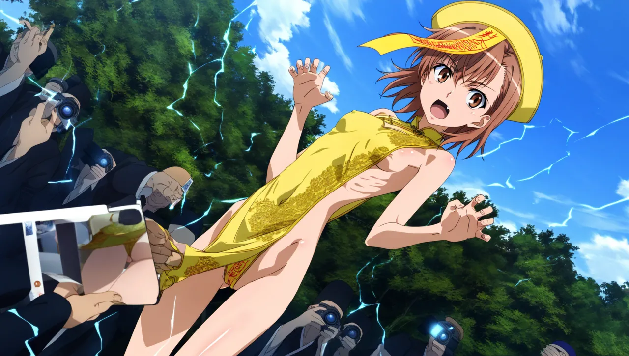 laesbkt Misaka Mikoto Chinese Zombie Cosplay NO R18 - Image 486
