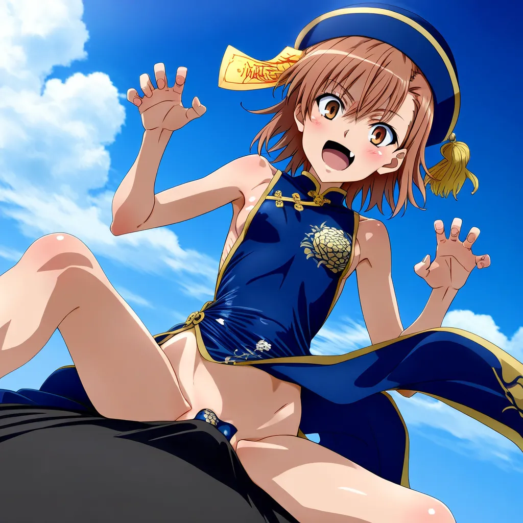 laesbkt Misaka Mikoto Chinese Zombie Cosplay NO R18 - Image 49