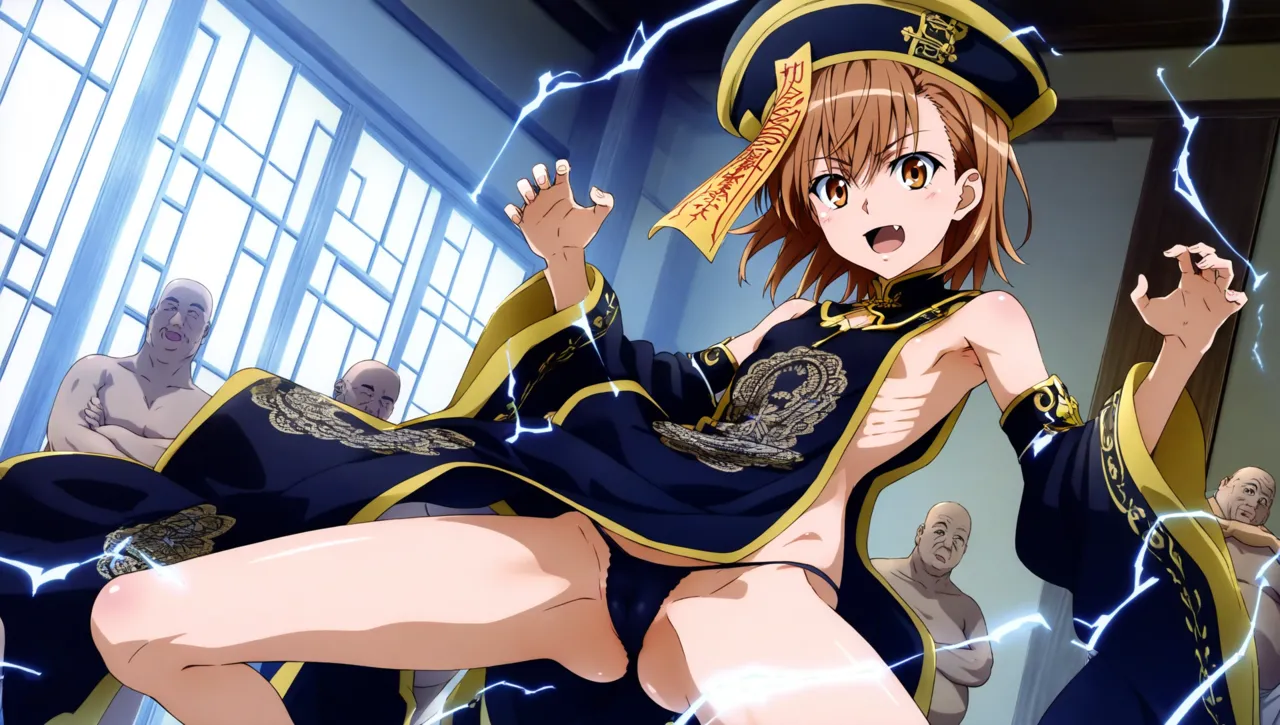 laesbkt Misaka Mikoto Chinese Zombie Cosplay NO R18 - Image 501