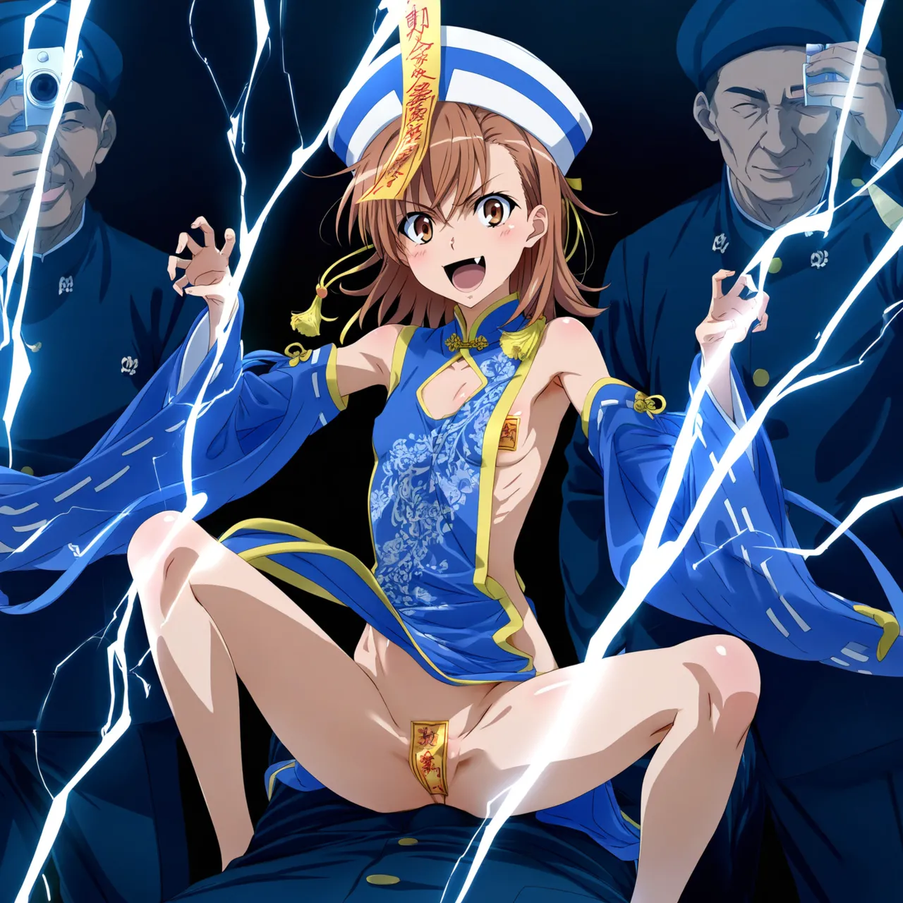 laesbkt Misaka Mikoto Chinese Zombie Cosplay NO R18 - Image 505