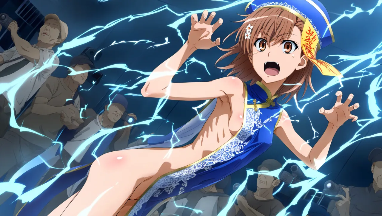 laesbkt Misaka Mikoto Chinese Zombie Cosplay NO R18 - Image 507