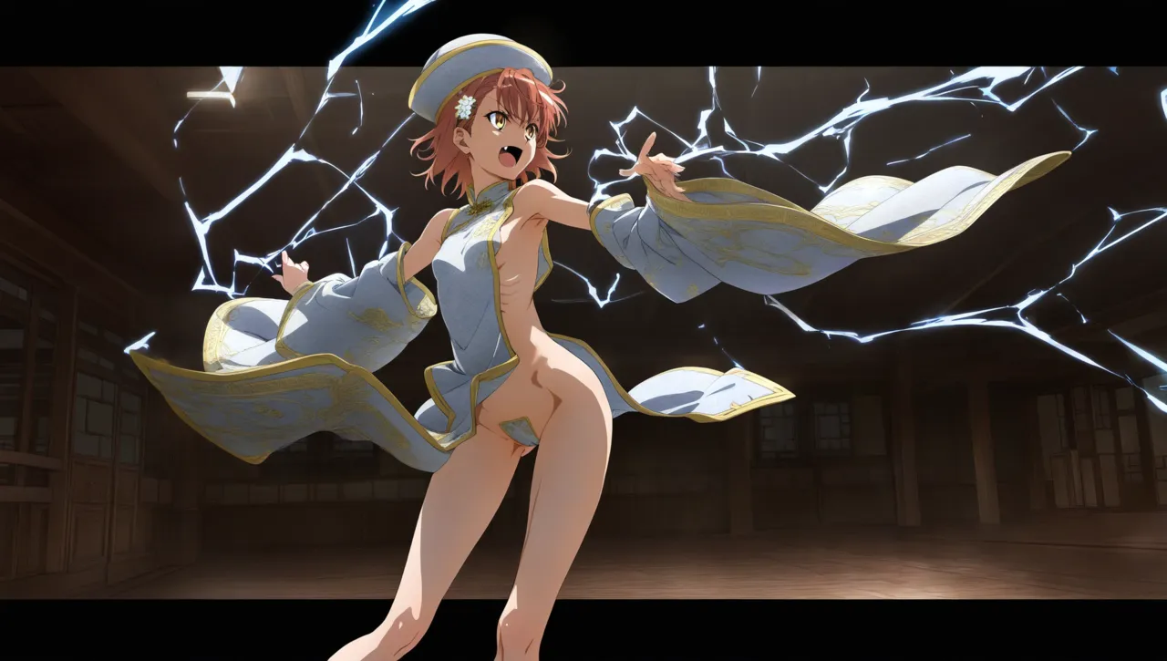 laesbkt Misaka Mikoto Chinese Zombie Cosplay NO R18 - Image 511