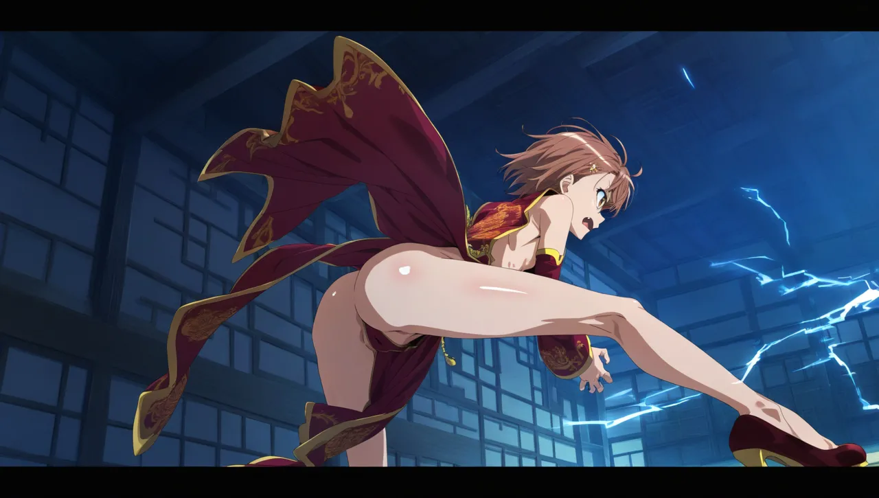 laesbkt Misaka Mikoto Chinese Zombie Cosplay NO R18 - Image 520