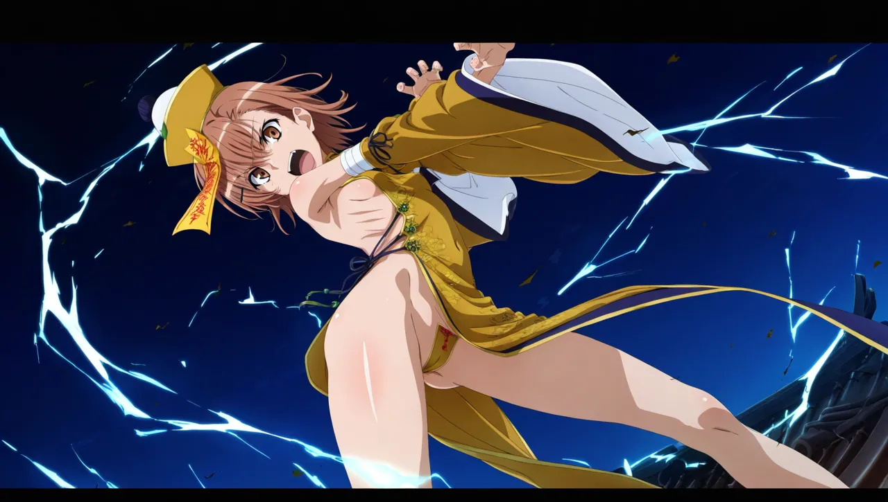 laesbkt Misaka Mikoto Chinese Zombie Cosplay NO R18 - Image 522