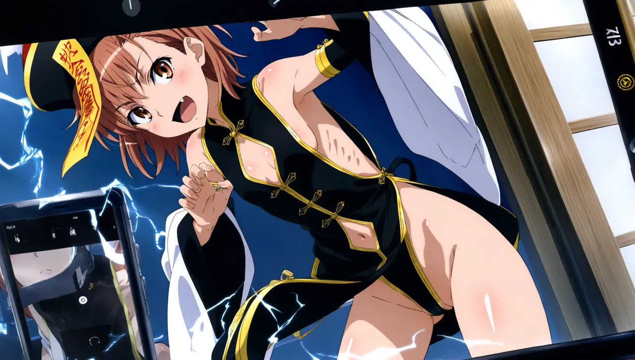 laesbkt Misaka Mikoto Chinese Zombie Cosplay NO R18 - Image 541