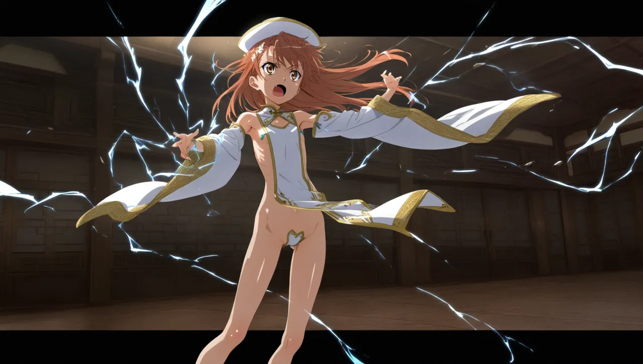 laesbkt Misaka Mikoto Chinese Zombie Cosplay NO R18 - Image 551