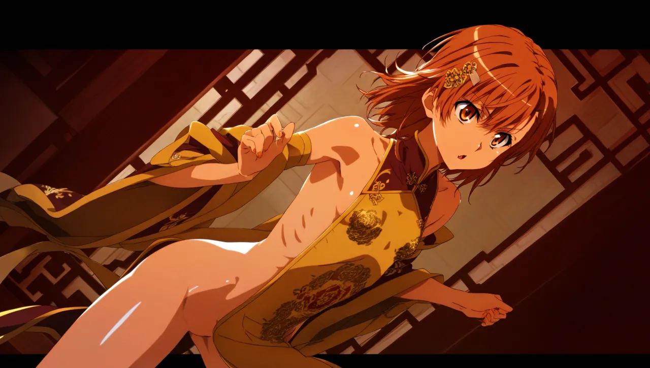 laesbkt Misaka Mikoto Chinese Zombie Cosplay NO R18 - Image 552