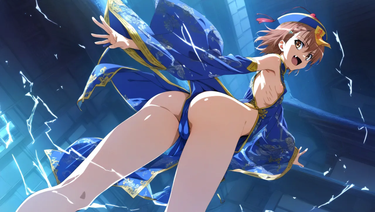 laesbkt Misaka Mikoto Chinese Zombie Cosplay NO R18 - Image 563