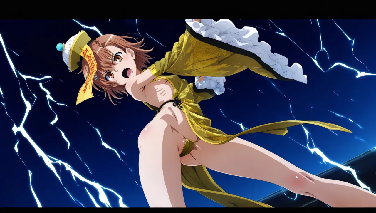 laesbkt Misaka Mikoto Chinese Zombie Cosplay NO R18 - Image 577