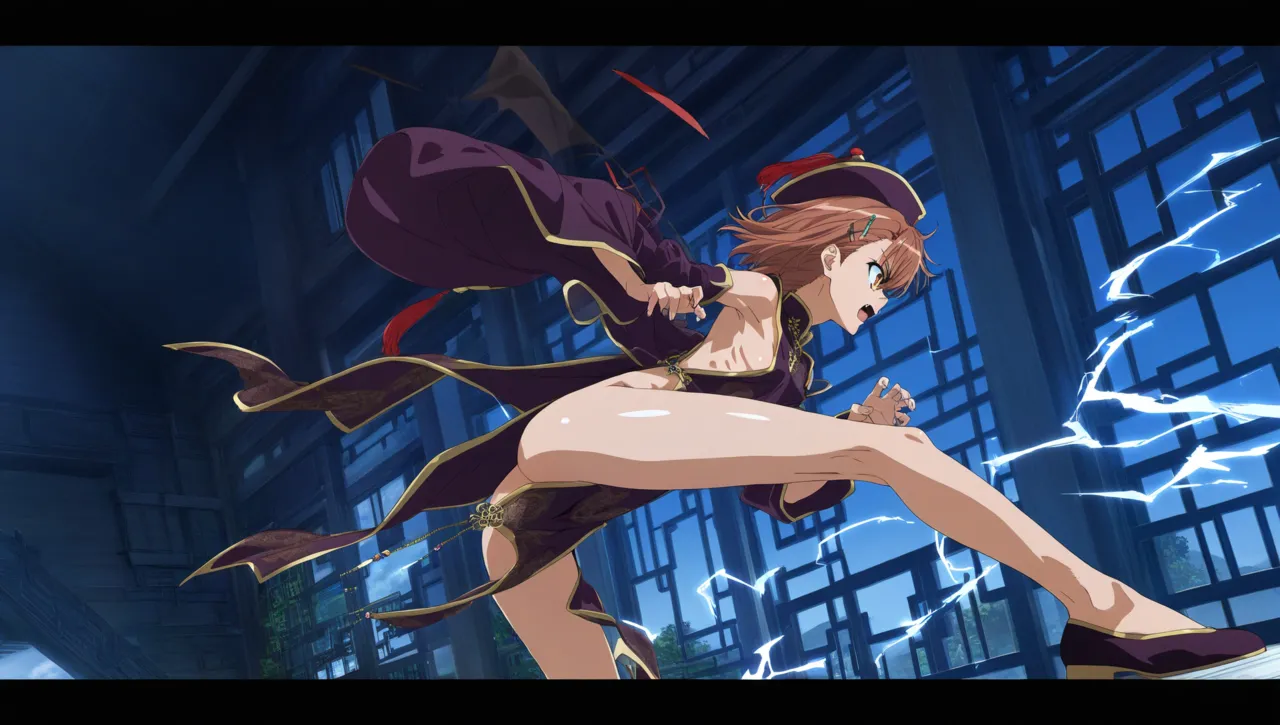laesbkt Misaka Mikoto Chinese Zombie Cosplay NO R18 - Image 598