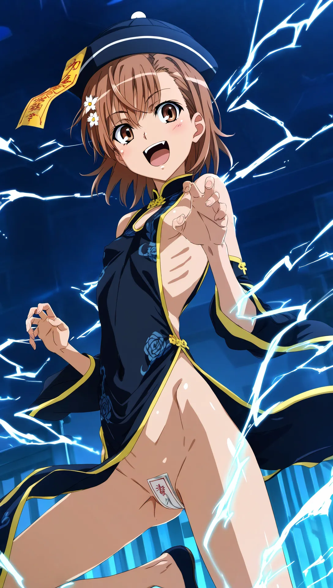 laesbkt Misaka Mikoto Chinese Zombie Cosplay NO R18 - Image 626