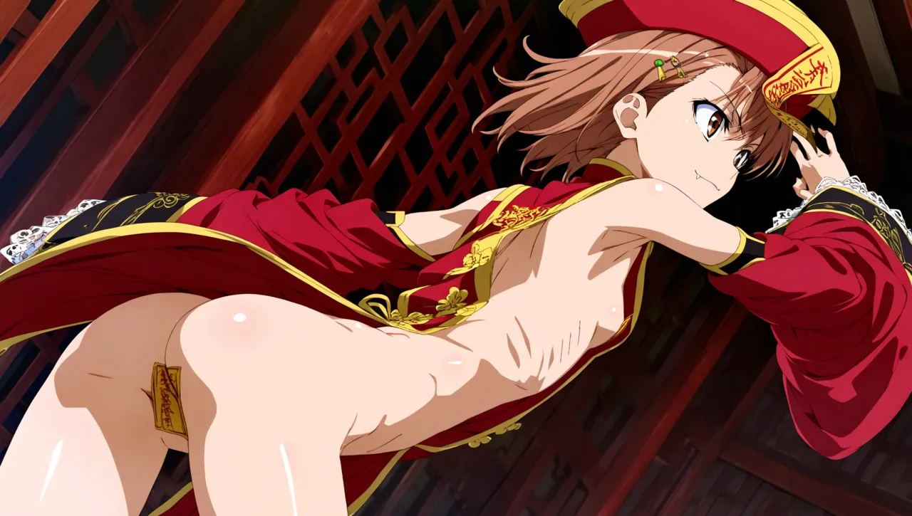 laesbkt Misaka Mikoto Chinese Zombie Cosplay NO R18 - Image 629
