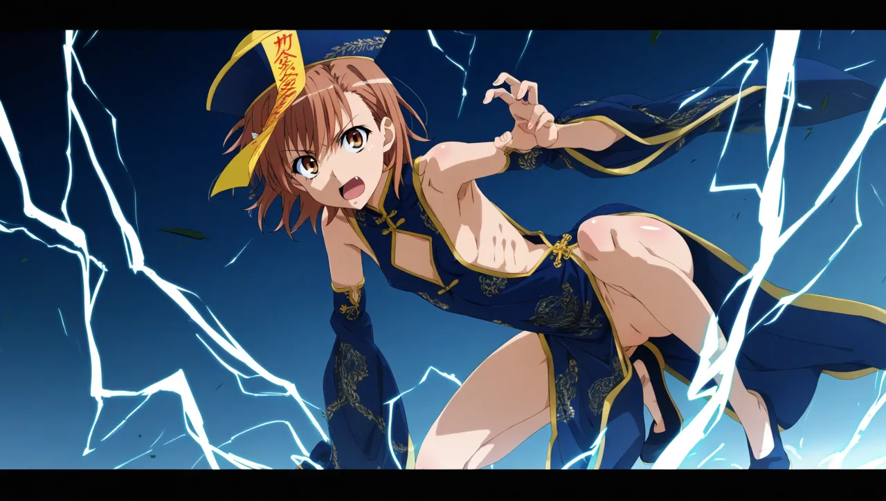 laesbkt Misaka Mikoto Chinese Zombie Cosplay NO R18 - Image 630
