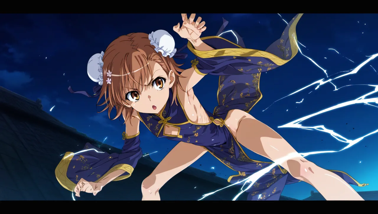 laesbkt Misaka Mikoto Chinese Zombie Cosplay NO R18 - Image 640