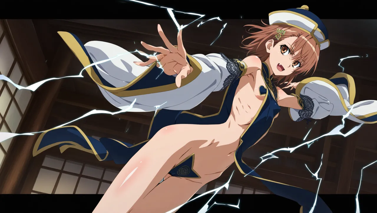 laesbkt Misaka Mikoto Chinese Zombie Cosplay NO R18 - Image 652