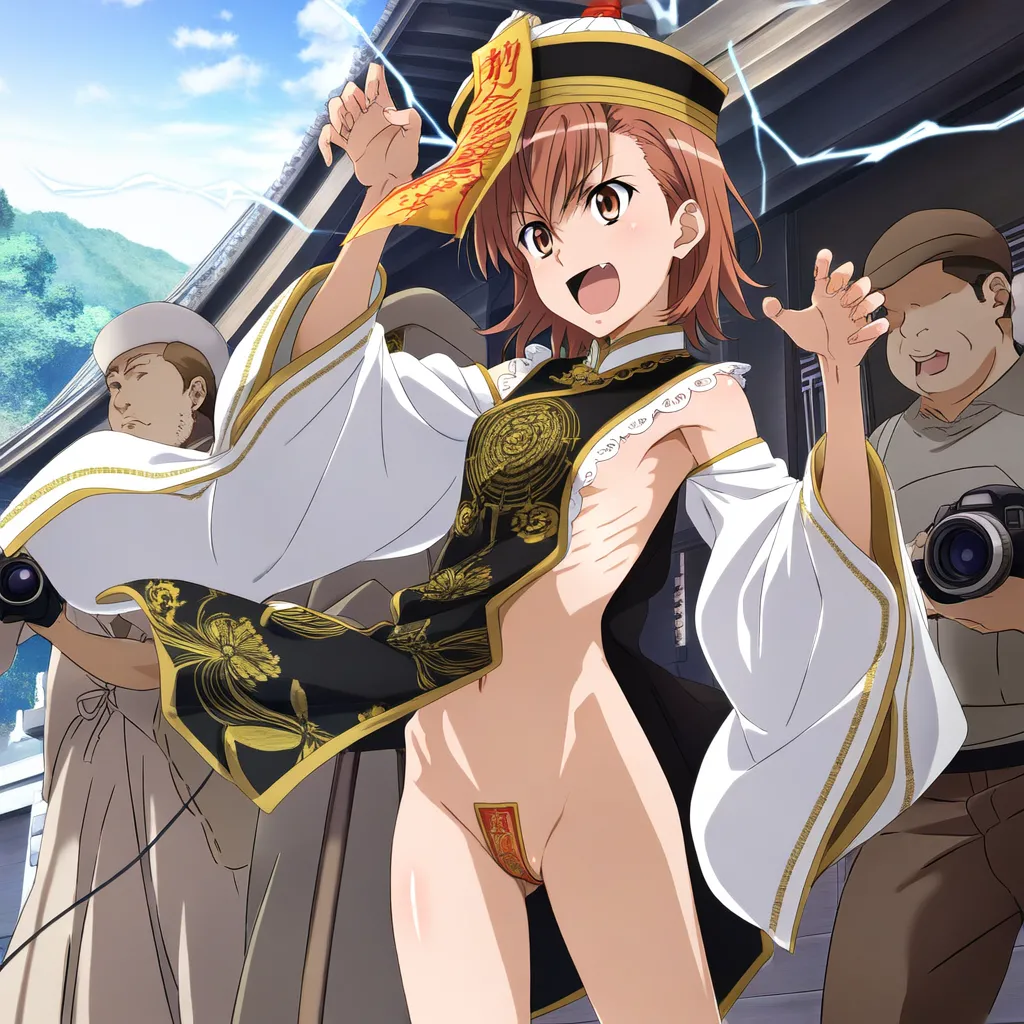 laesbkt Misaka Mikoto Chinese Zombie Cosplay NO R18 - Image 70