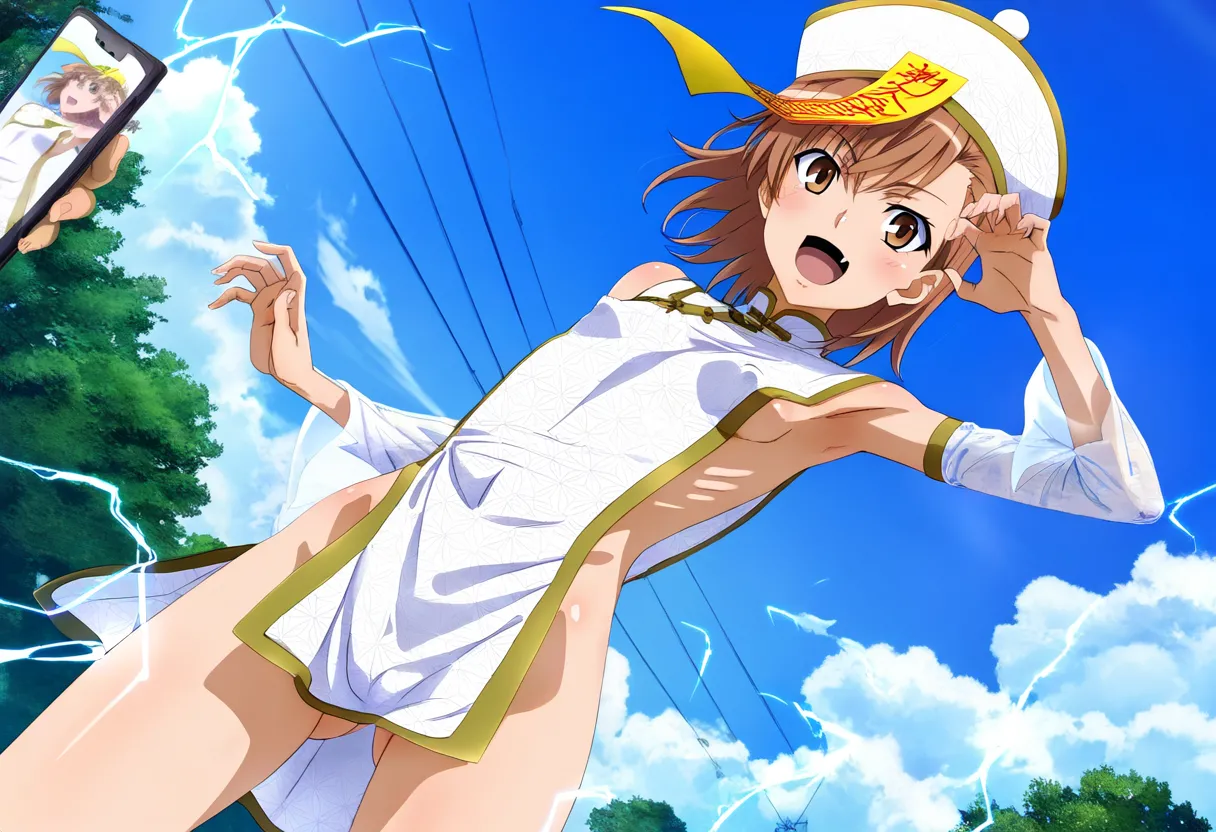 laesbkt Misaka Mikoto Chinese Zombie Cosplay NO R18 - Image 73