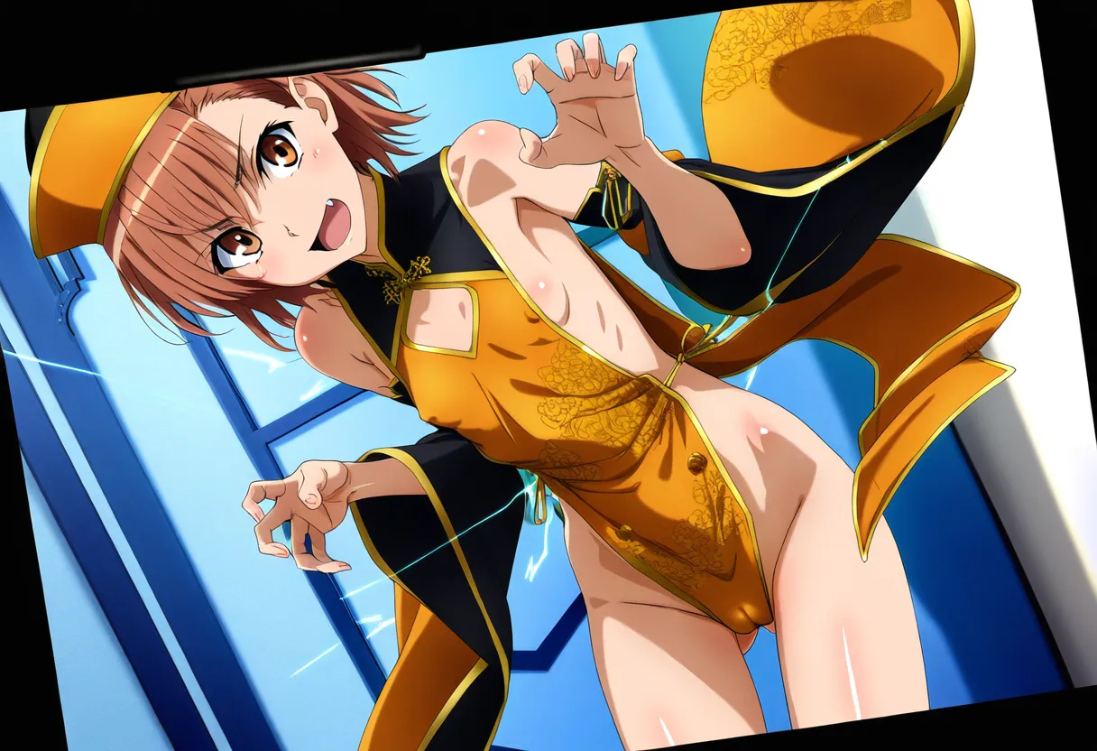 laesbkt Misaka Mikoto Chinese Zombie Cosplay NO R18 - Image 83