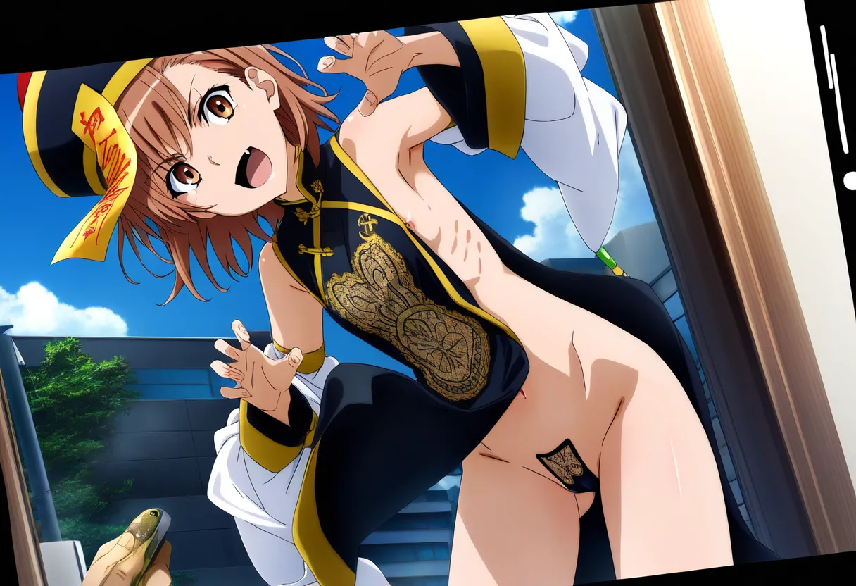 laesbkt Misaka Mikoto Chinese Zombie Cosplay NO R18 - Image 88