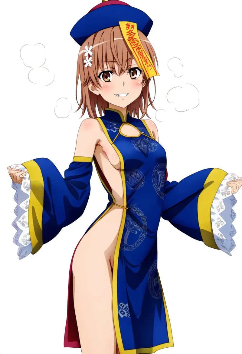 laesbkt Misaka Mikoto Chinese Zombie Cosplay NO R18 - Image 99