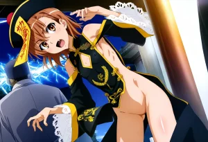 laesbkt Misaka Mikoto Chinese Zombie Cosplay NO R1... – Cosplay hentai