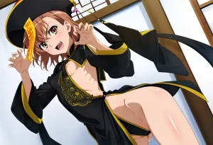 laesbkt Misaka Mikoto Chinese Zombie Cosplay NO R18 - Page 118