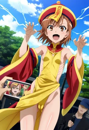 laesbkt Misaka Mikoto Chinese Zombie Cosplay NO R18 - Page 119