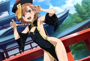 laesbkt Misaka Mikoto Chinese Zombie Cosplay NO R18 - Page 120