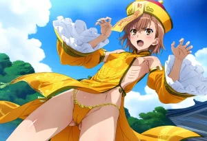 laesbkt Misaka Mikoto Chinese Zombie Cosplay NO R18 - Page 121