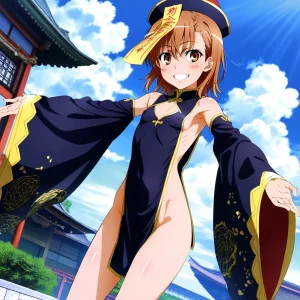 laesbkt Misaka Mikoto Chinese Zombie Cosplay NO R18 - Page 131