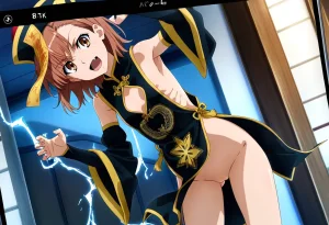 laesbkt Misaka Mikoto Chinese Zombie Cosplay NO R18 - Page 146