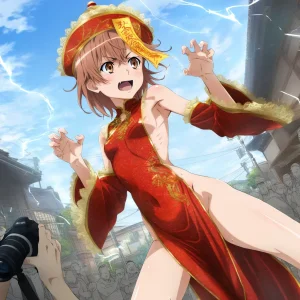 laesbkt Misaka Mikoto Chinese Zombie Cosplay NO R18 - Page 149