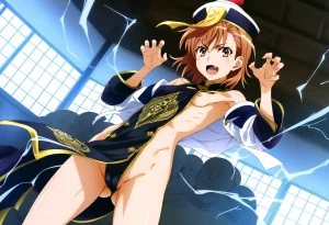 laesbkt Misaka Mikoto Chinese Zombie Cosplay NO R18 - Page 150