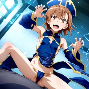 laesbkt Misaka Mikoto Chinese Zombie Cosplay NO R18 - Page 151