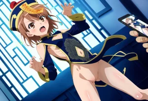 laesbkt Misaka Mikoto Chinese Zombie Cosplay NO R18 - Page 154