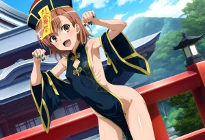 laesbkt Misaka Mikoto Chinese Zombie Cosplay NO R18 - Page 155
