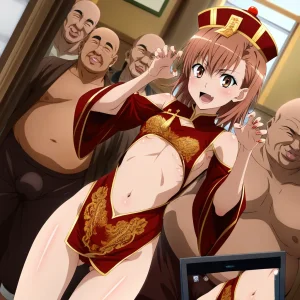 laesbkt Misaka Mikoto Chinese Zombie Cosplay NO R18 - Page 16