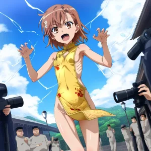 laesbkt Misaka Mikoto Chinese Zombie Cosplay NO R18 - Page 161