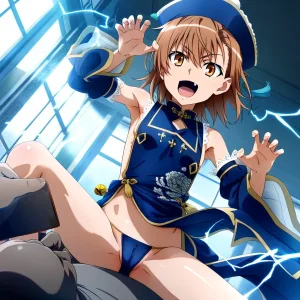 laesbkt Misaka Mikoto Chinese Zombie Cosplay NO R18 - Page 164