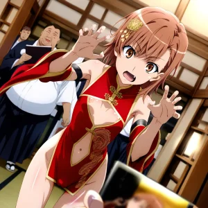laesbkt Misaka Mikoto Chinese Zombie Cosplay NO R18 - Page 165