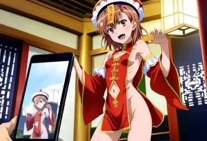laesbkt Misaka Mikoto Chinese Zombie Cosplay NO R18 - Page 167