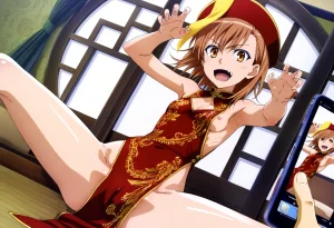 laesbkt Misaka Mikoto Chinese Zombie Cosplay NO R18 - Page 173