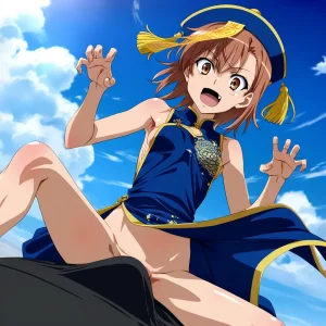 laesbkt Misaka Mikoto Chinese Zombie Cosplay NO R18 - Page 177
