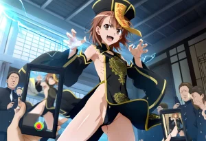 laesbkt Misaka Mikoto Chinese Zombie Cosplay NO R18 - Page 186