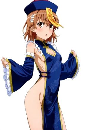 laesbkt Misaka Mikoto Chinese Zombie Cosplay NO R18 - Page 19