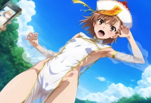 laesbkt Misaka Mikoto Chinese Zombie Cosplay NO R18 - Page 194