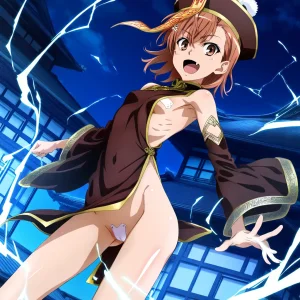 laesbkt Misaka Mikoto Chinese Zombie Cosplay NO R18 - Page 195