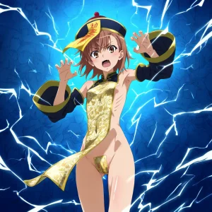 laesbkt Misaka Mikoto Chinese Zombie Cosplay NO R18 - Page 198